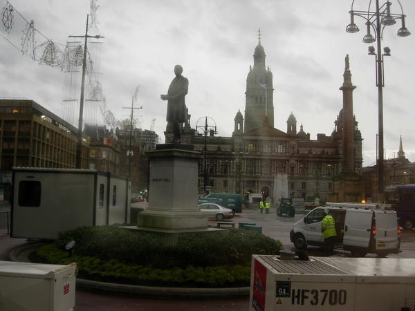 Main square in Glasgow
