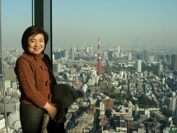 Seiko at the top of Roppongi Hills Tower