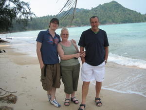 Me and my folks on a beach!