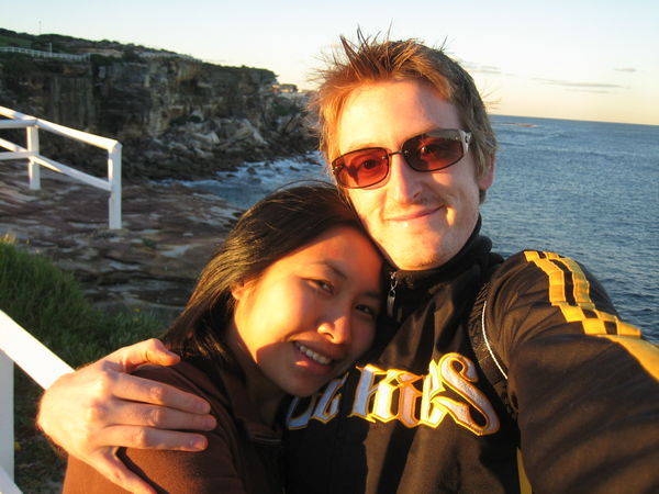 On the cliffs of Coogee