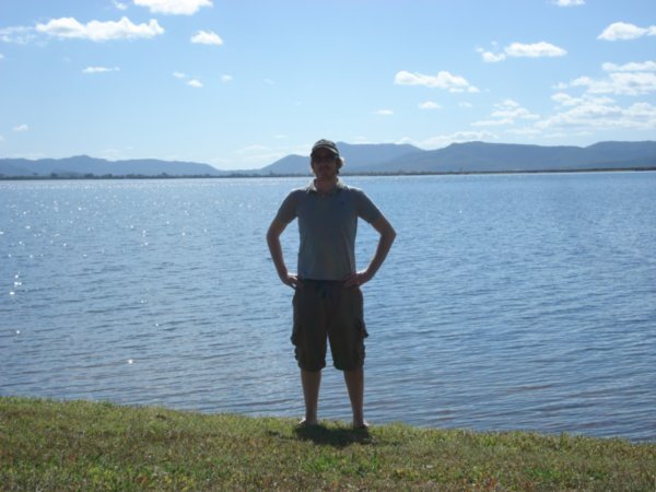 Posing at Kinchant Dam!