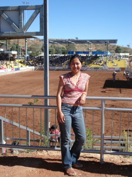 At the rodeo 