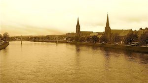 Inverness over River Ness