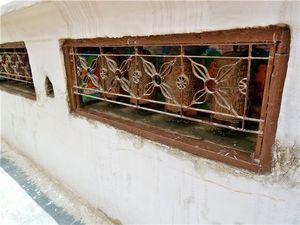prayer wheels around Stupa