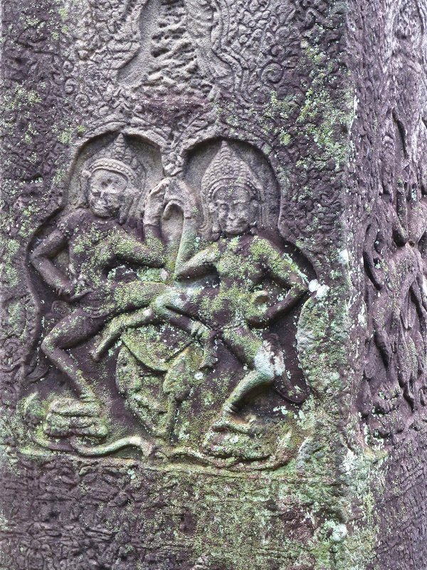 carvings at Angkor Thom