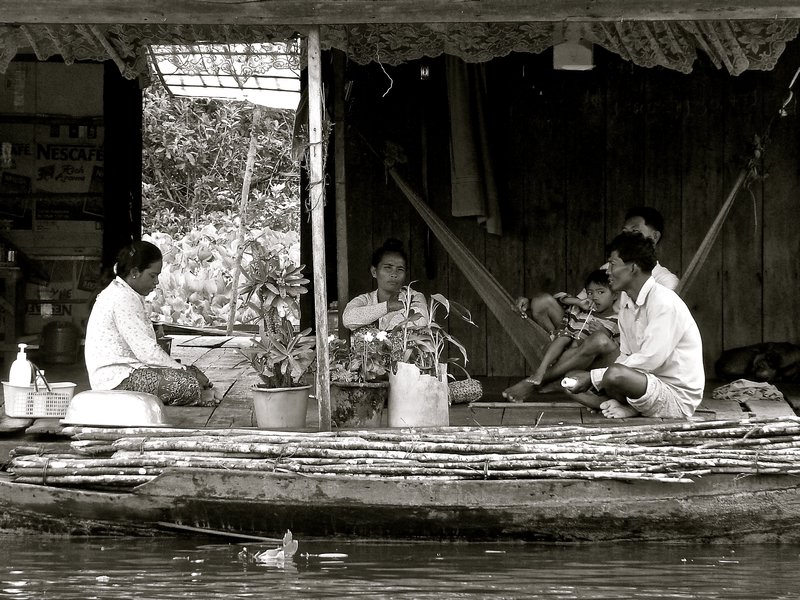 Floating village