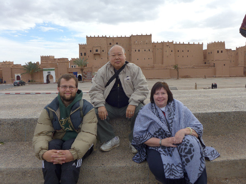at the UNESCO kasbah