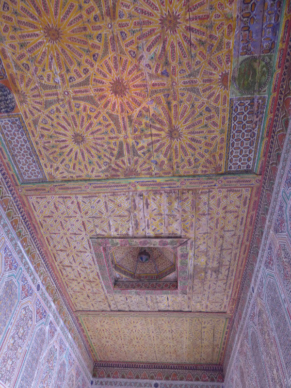 ceiling in kasbah
