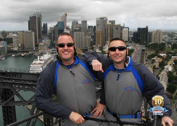 Kip & Frank - Sydney Harbor BridgeClimb