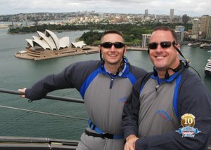 Kip & Frank - Sydney Harbor BridgeClimb