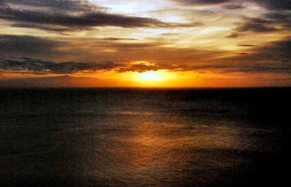sunrise on Tiritiri Island