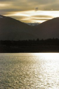 Lake Pukaki at dusk