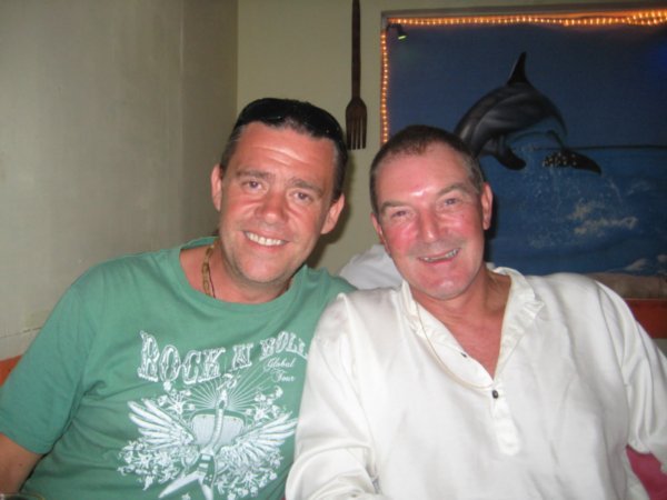 Me and my old mate John Hutchinson