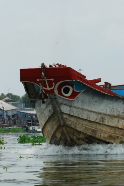 Vietnamese river boat
