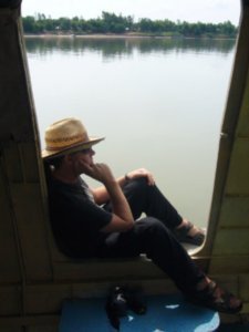 Killing time on the Mekong River
