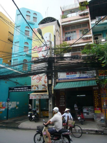 The crazy wiring back in Saigon City