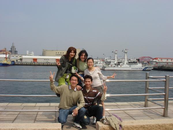 Au magnifique port de Kobe