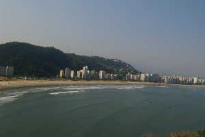 The Beach at Santos, Brazil