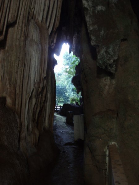 The back door to the cave
