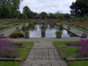 the garden in Hyde Park