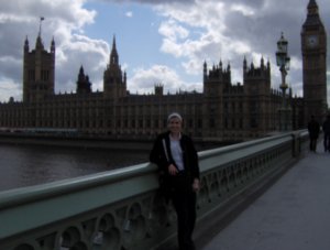 Me with Parliament in background