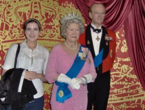 me with the queen and Prince Phillip