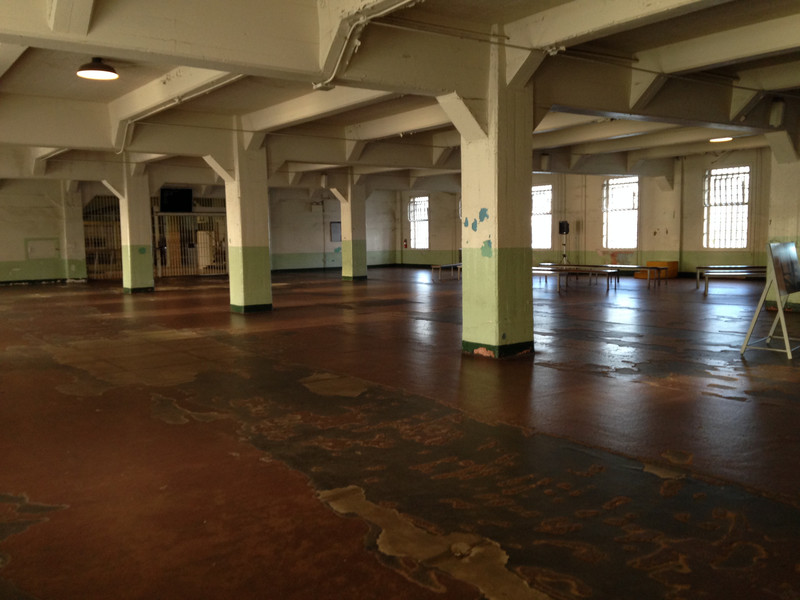 Alcatraz dining hall
