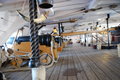 Upper gun deck