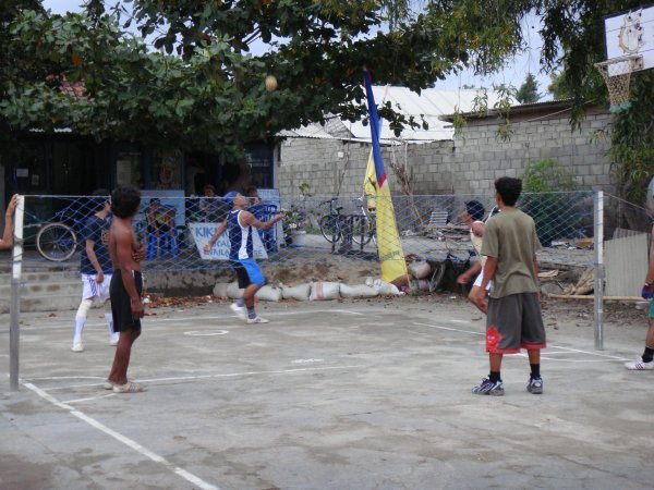 Locals enjoying their sport