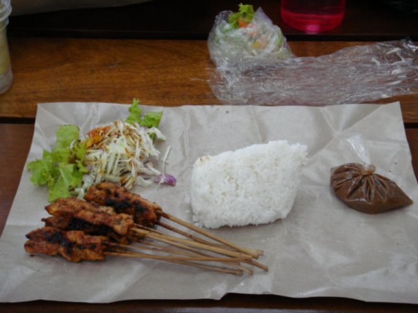 Ayam Satay for Lunch