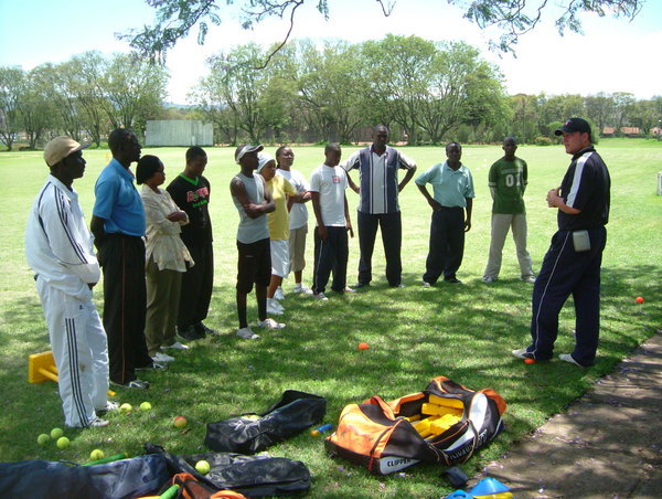 The teachers on the ICC course at RVSC