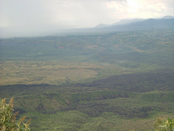 Menengai Crater - approaching rains