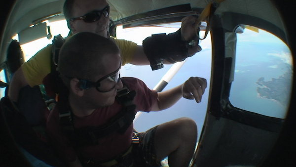 Shaz skydive 1