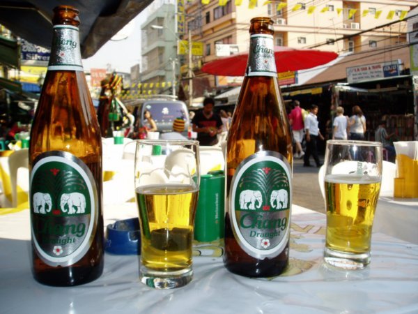 Beer Chang on Kho San Rd