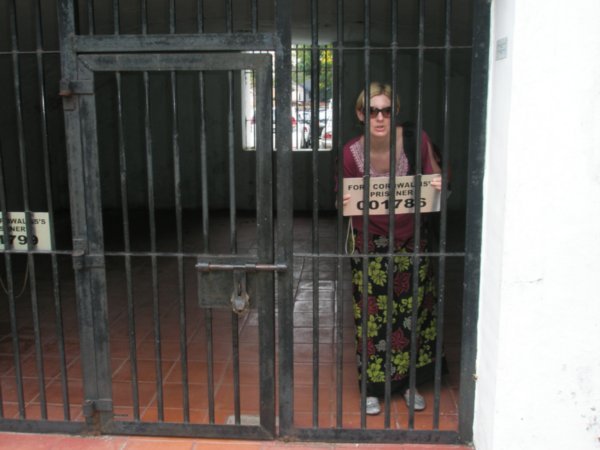 Melissa in Prison Cell