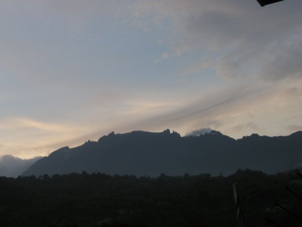 Mount Kinabalu at Dusk