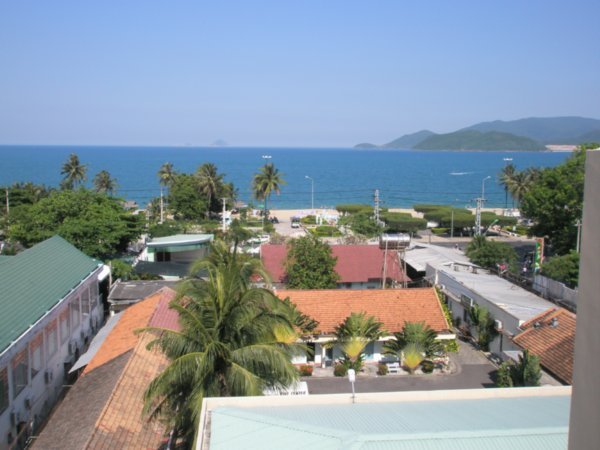 View from our hotel room, Nha Trang