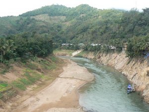 River running through Muang Khua