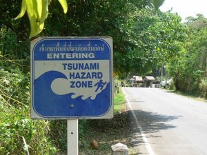Welcome to tsunami land!