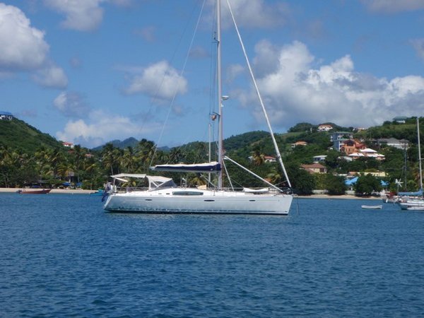 Anchor Down in Prickly Bay