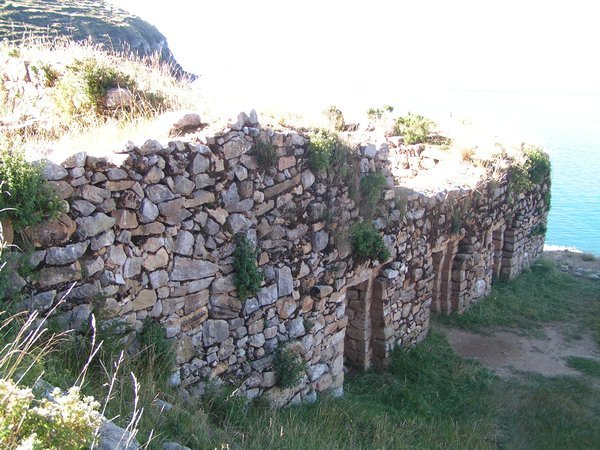 Inca ruins on Isla del Sol