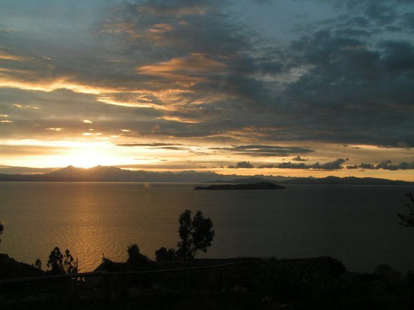 Sunrise on Isla del Sol 1