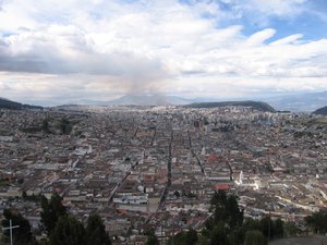 Quito bij daglicht