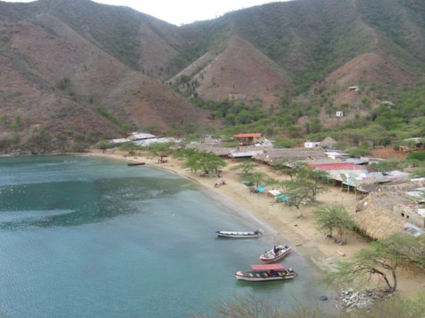 Playa Grande in Taganga