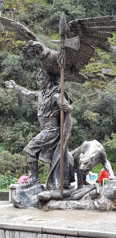 Symbolic Inca warrior