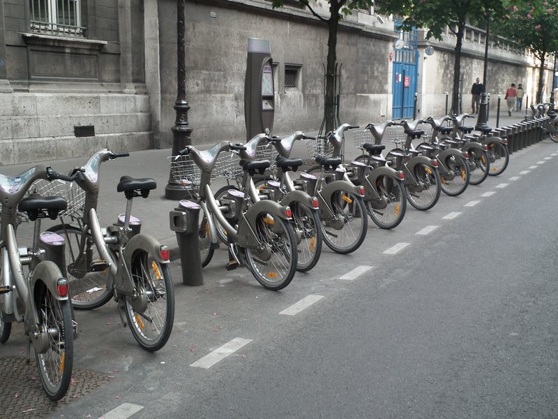 Paris bikes