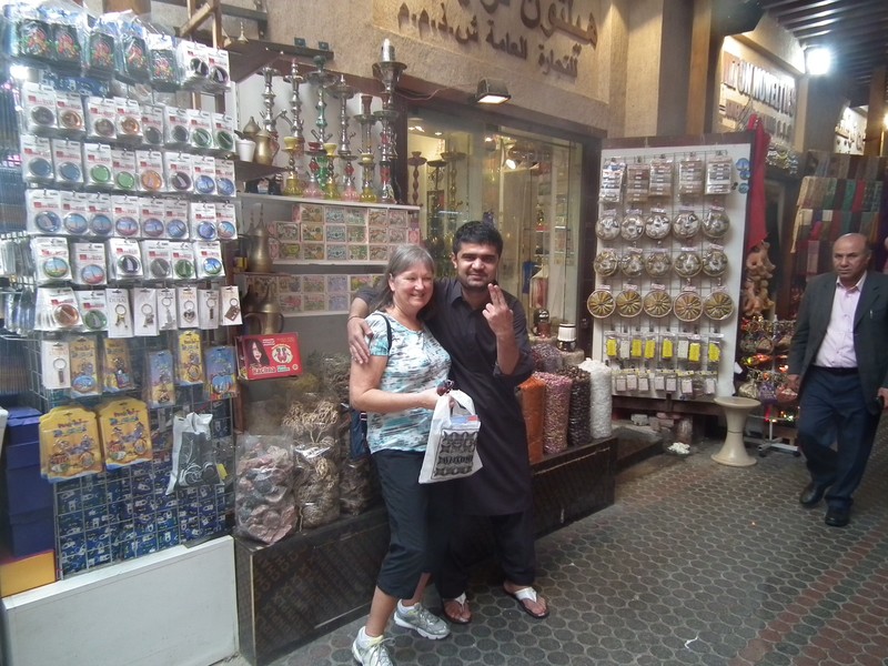 In the spice souq