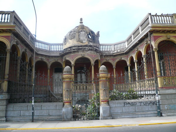 Delapidated building Barranco