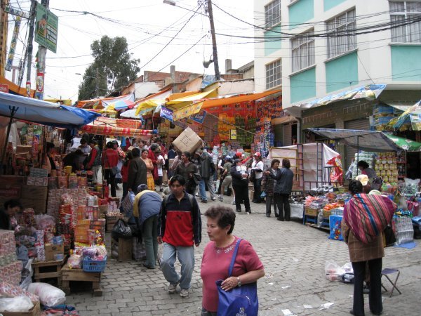 Marktkraampjes La Paz