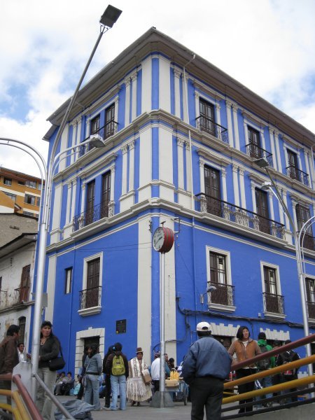 Koloniaal gebouw La Paz